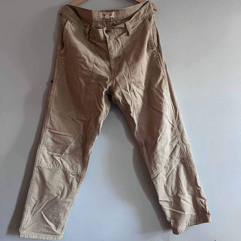 Madewell relaxed straight workwear pants